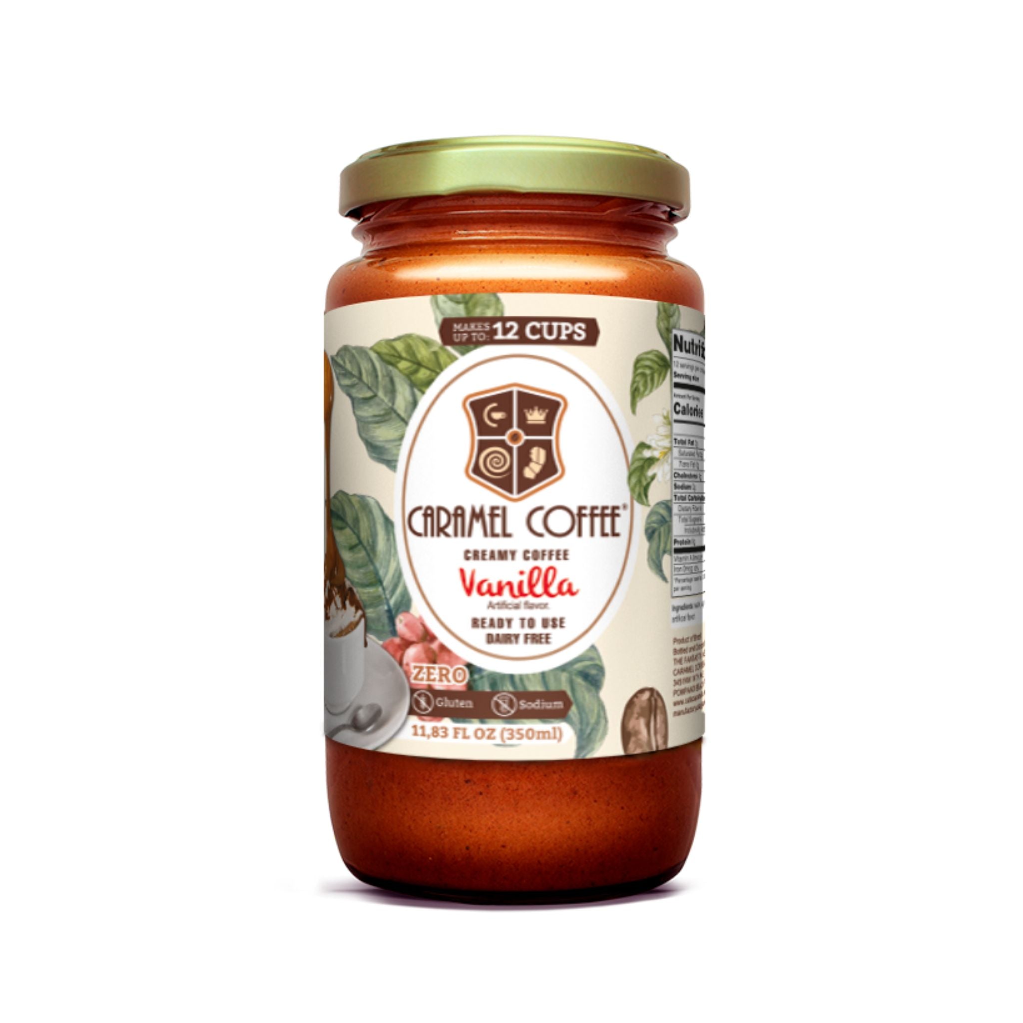 Coffee Cream - Caramel 11.8fl oz (350ml) – Caramell Coffee