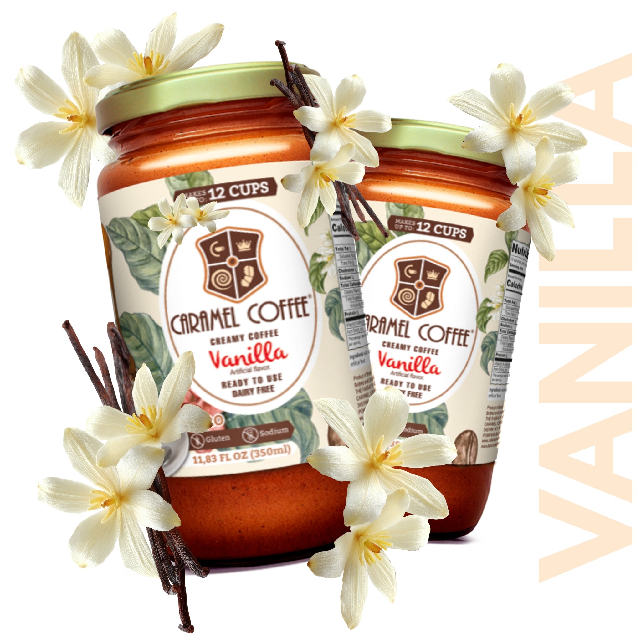 Caramel Coffee – Vanilla 11.8fl oz