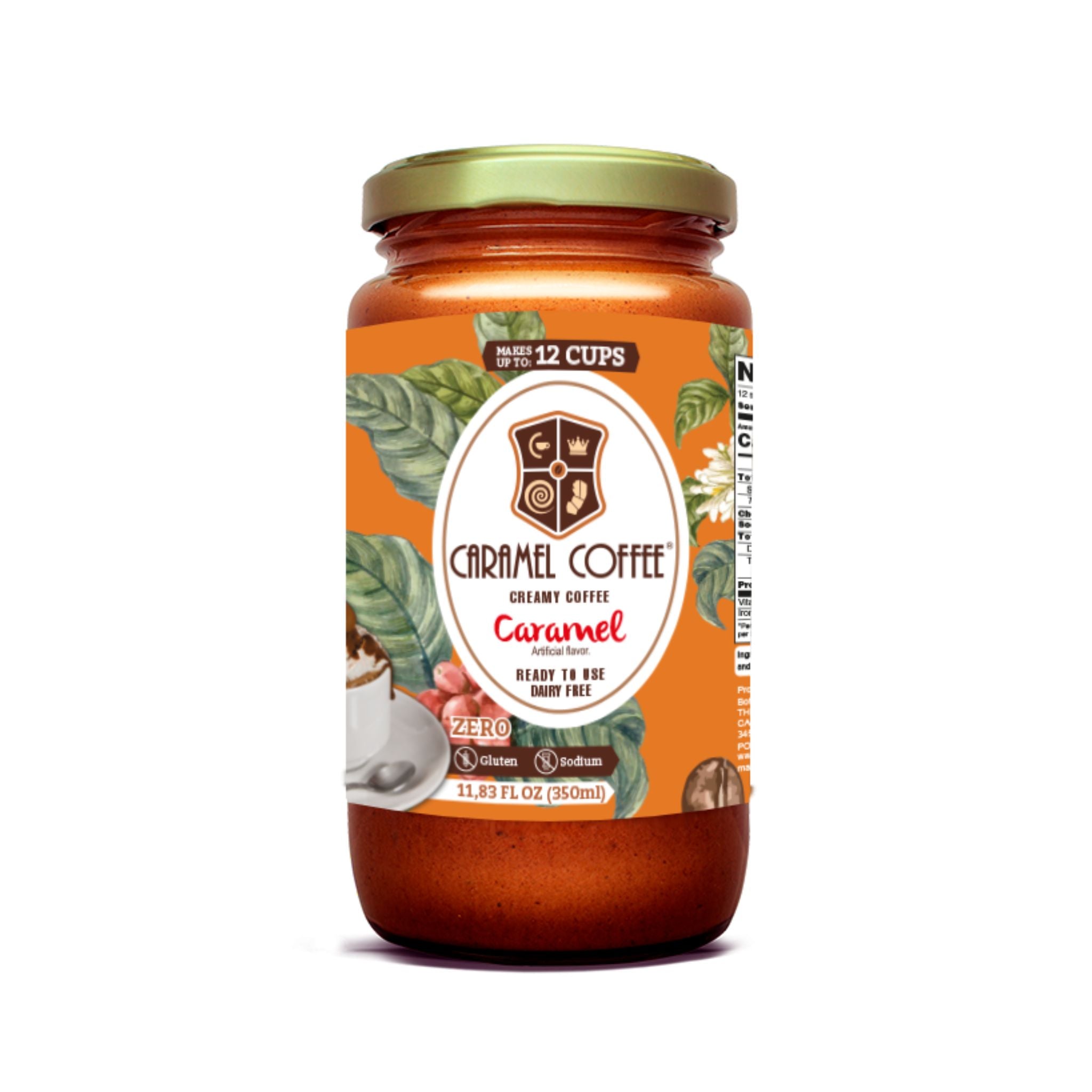 Coffee Cream - Caramel 11.8fl oz (350ml) – Caramell Coffee