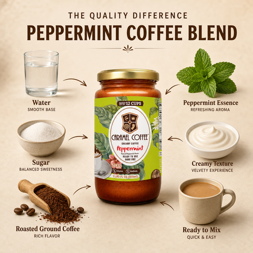 Creamy Coffee - Peppermint 11.8oz