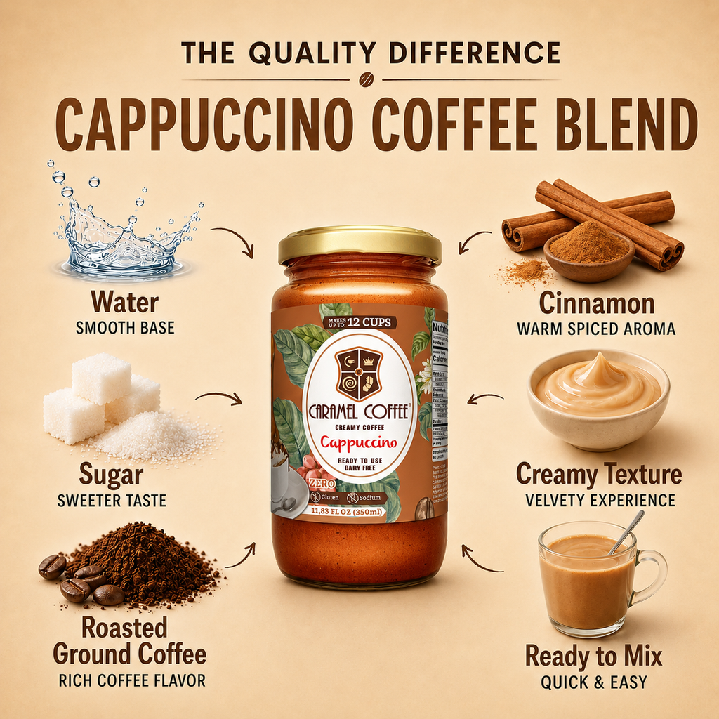 Creamy Coffee - Cappuccino 11.8oz
